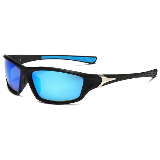 Colorful Mirrored Sports Sunglasses, Outdoor Glasses for Cycling, Running and Fishing, Unisex Style with Multiple Colors Availab